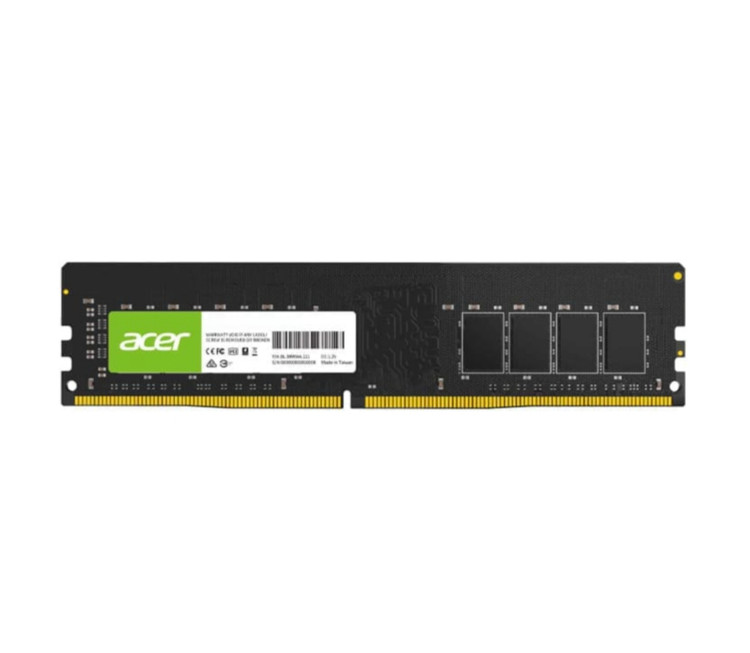 رم کامپیوتر ایسر مدل UD100 DDR4 تک کاناله 8 گیگابایت فرکانس 3200 تایمینگ CL22 نوع U-DIMM