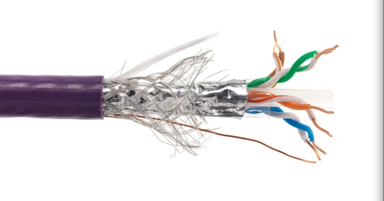 کابل شبکه SFTP CAT 6 IN DOOR PFC پارسیان فیبر حلقه ۵۰۰ متری